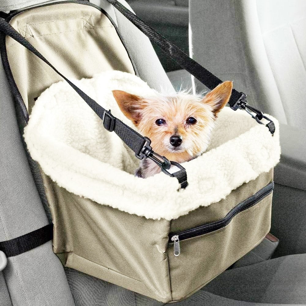 Asiento de mascota para automóvil. ENVIO GRATIS Y PAGA EN CASA.