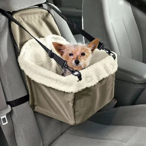 Asiento de mascota para automóvil. ENVIO GRATIS Y PAGA EN CASA.
