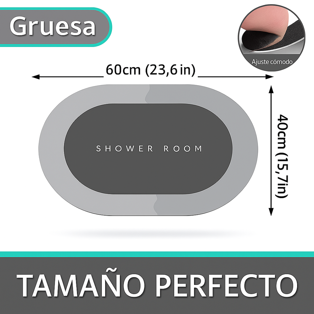 Pack Cabezal Ducha+ Alfombra Absorbente. ENVIO GRATIS Y PAGA EN CASA