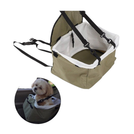 Asiento de mascota para automóvil. ENVIO GRATIS Y PAGA EN CASA.
