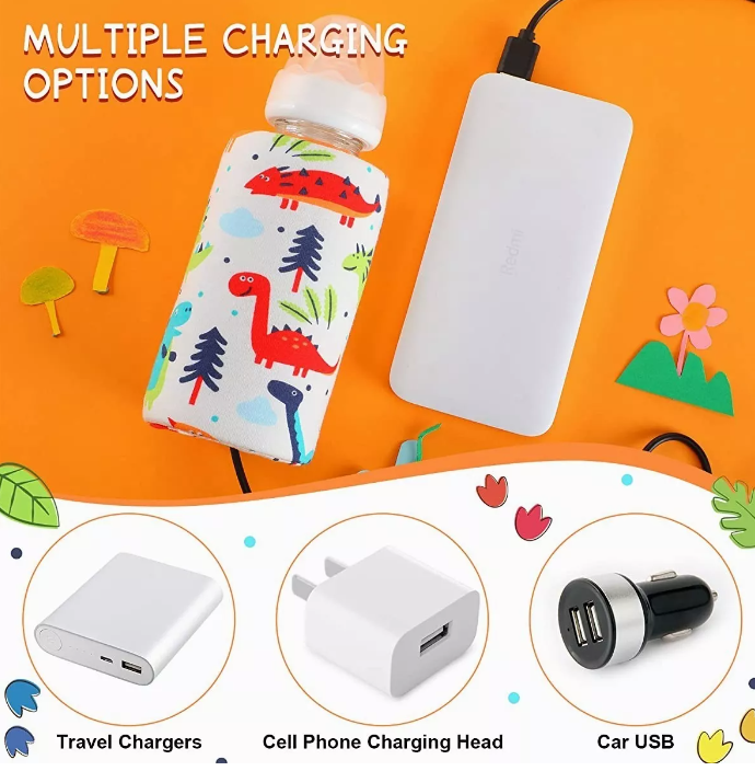 Calentador USB- PORTATIL de mamaderas. ENVIO GRATIS Y PAGA EN CASA.
