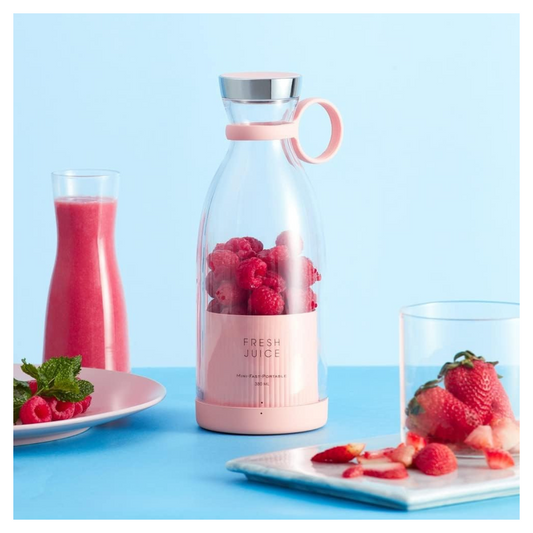 Batidora Portatil Fresh Juice 350 ml. ENVIO GRATIS Y PAGA EN CASA.