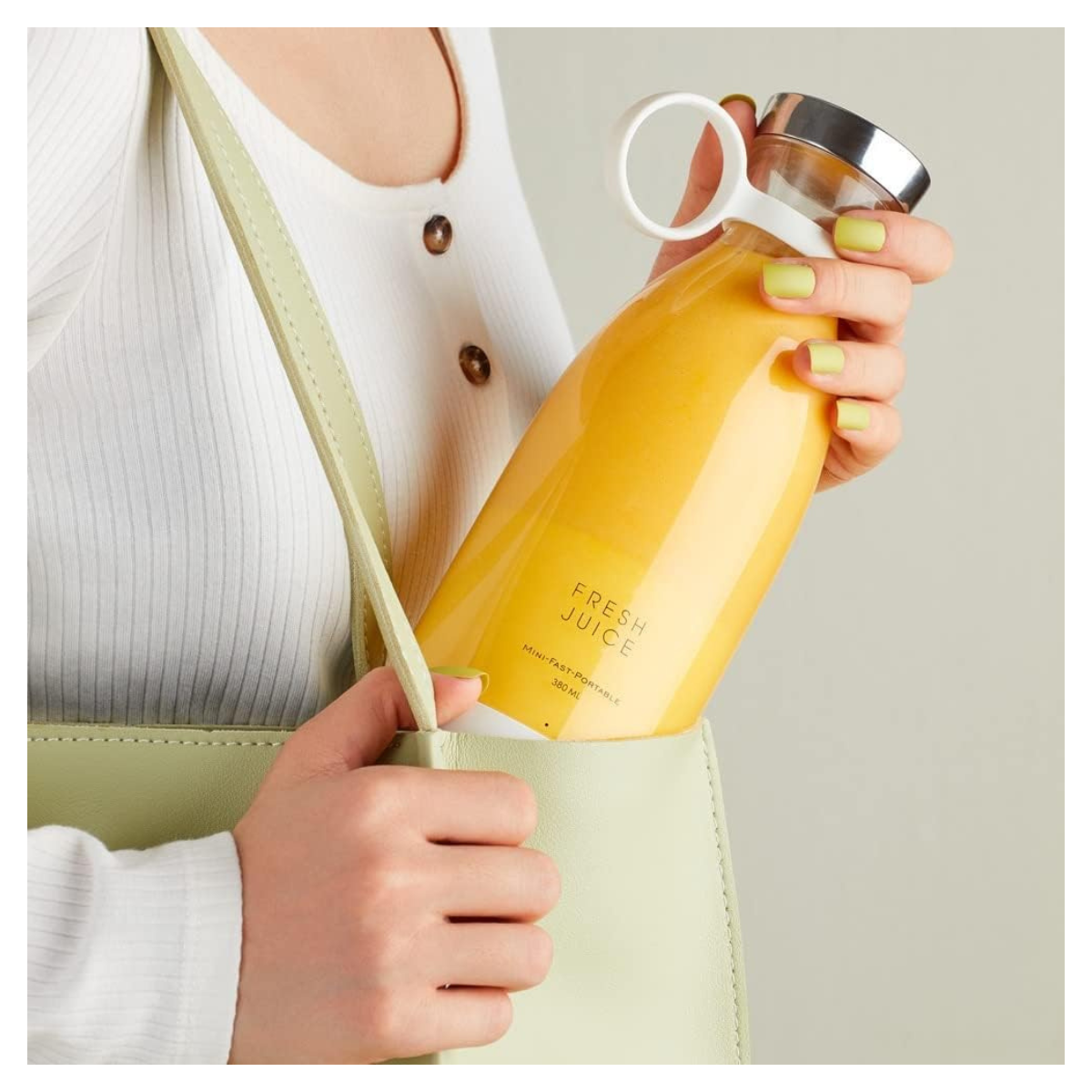 Batidora Portatil Fresh Juice 350 ml. ENVIO GRATIS Y PAGA EN CASA.