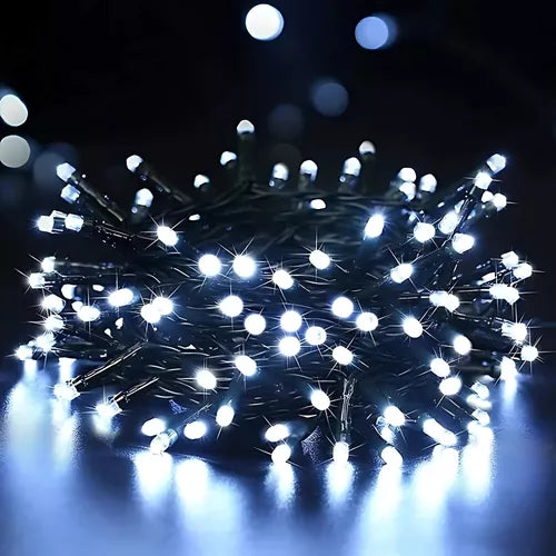Guirnalda 400 Led 26 mts Blanco Frío. ENVIO GRATIS Y PAGA EN CASA.