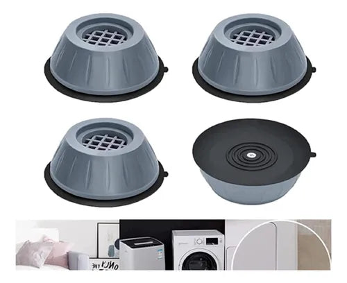 Soporte antideslizantes para lavadoras "CHUPONES". ENVIO GRATIS Y PAGA EN CASA.