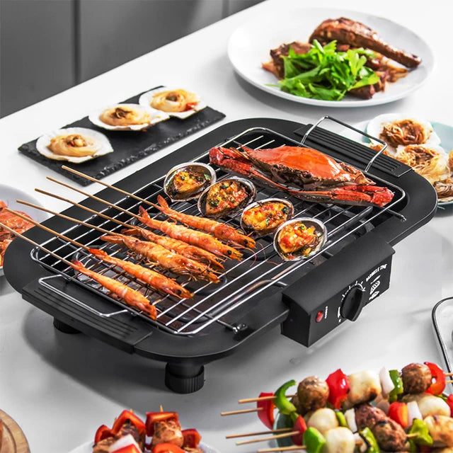 Parrilla Eléctrica de Mesa Antiadherente. ENVIO GRATIS Y PAGA EN CASA.