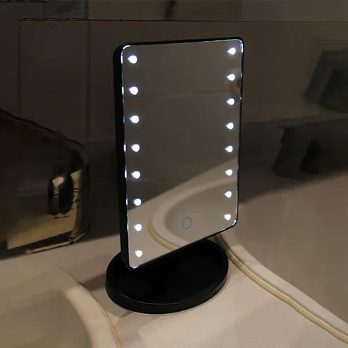 Espejo LED para maquillaje. Giratorio en 360° ENVIO GRATIS Y PAGA EN CASA.