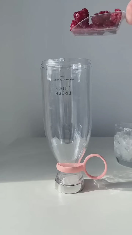 Batidora Portatil Fresh Juice 350 ml. ENVIO GRATIS Y PAGA EN CASA.