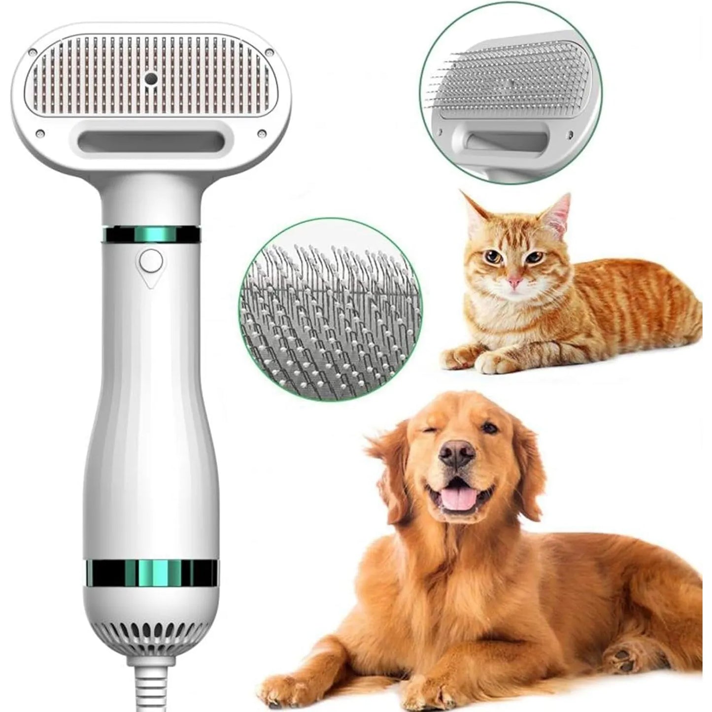 Cepillo y secador para mascotas 2 en 1. ENVIO GRATIS Y PAGA EN CASA.