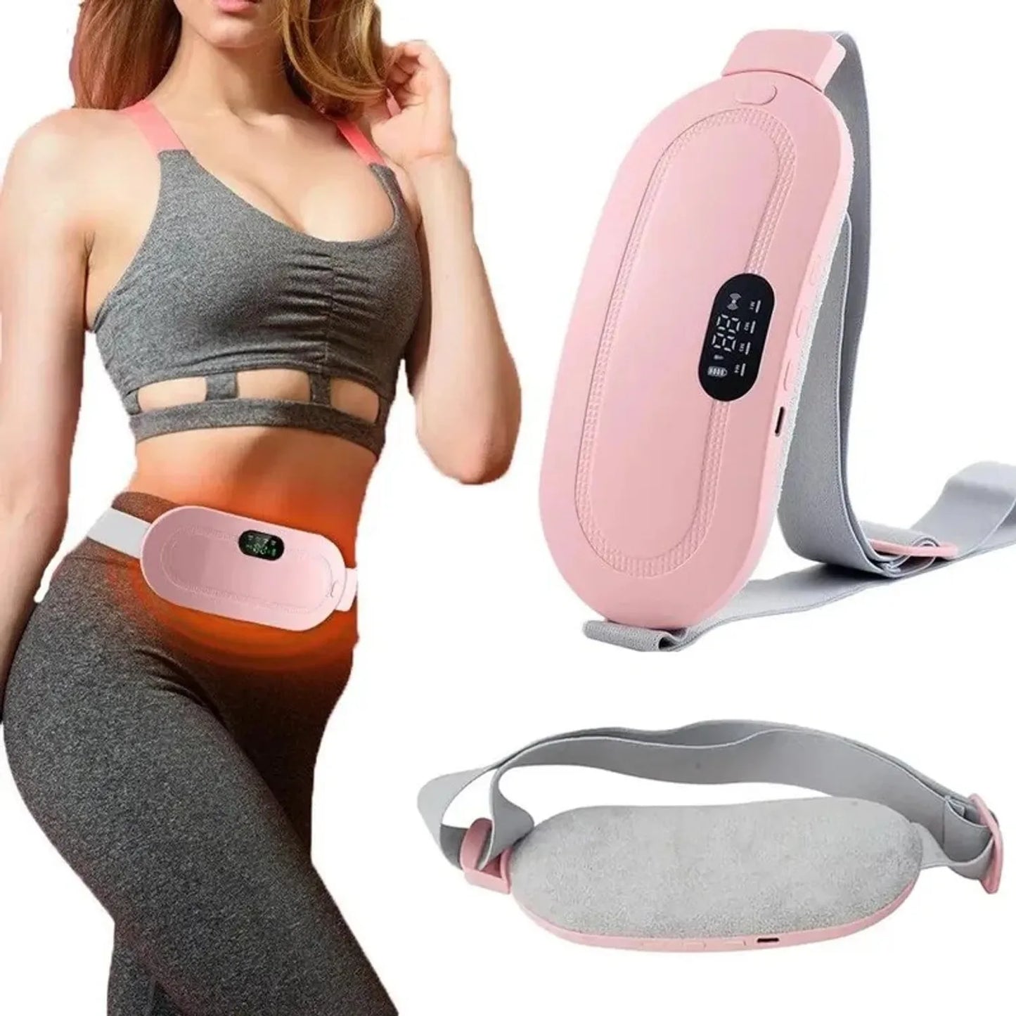 Cinturón Eléctrico para cólicos menstruales. ENVIO GRATIS Y PAGA EN CASA.